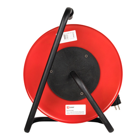 Удлинитель на катушке "Гефест 2,0" 4 гнезда 20м с заземлением и предохранителем КГ 3*2,5 16А/3,5кВт IP44 PROxima EKF