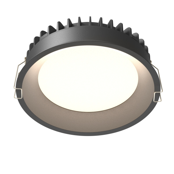 Встраиваемый светильник LED 24Вт Черный IP44 Downlight DL055-24W3-4-6K-B Technical Maytoni