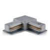 Коннектор угловой для однофазного шинопровода серебряный IP20 (a050071) Elektrostandard