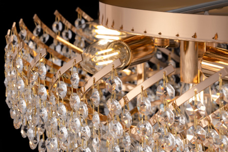 Люстра 9*E14 40Вт Золото IP22 Karolina DIA120-09-G Maytoni