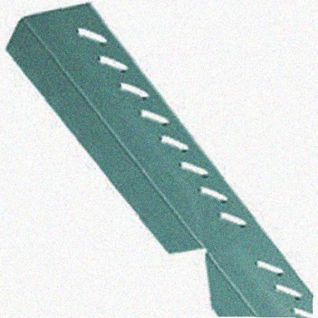 Соединитель /поворотная пластина замковая СППЗх100 УТ1,5, оцинкованный лист, S1,0