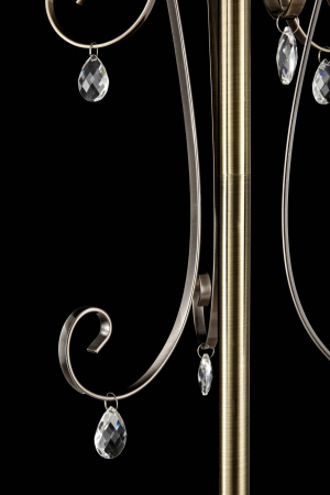 Напольный светильник (торшер) 1*E14 40Вт Бронза IP20 Simone FR2020-FL-01-BZ Freya