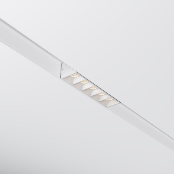 Трековый светильник LED 10Вт Белый IP20 Magnetic track system Gravity TR076-2-10W4K-W Technical Maytoni