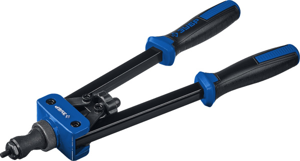 Р-М10 двуручный заклепочник для резьбовых заклепок в кейсе ЗУБР