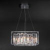 Подвесная люстра с хрусталем 6*E14 60Вт хром IP20 Cella (312/6 хром) Bogate's