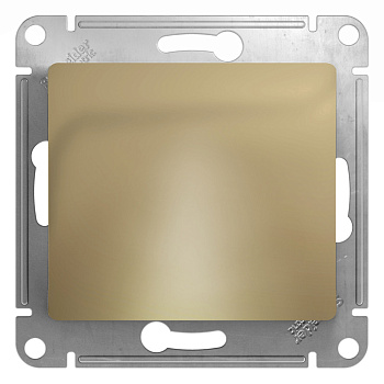 GLOSSA  Механизм вывод кабеля СУ 1 мест . титан IP20 Schneider Electric