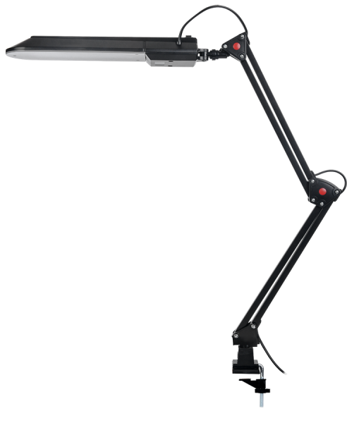 LIGHTING Светильник светодиодный настольный 2015 8Вт на струбцине черный IEK