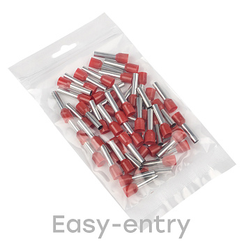 Наконечник штыревой втулочный изолированный НШвИ 10,0-18 (50шт) PROxima EKF