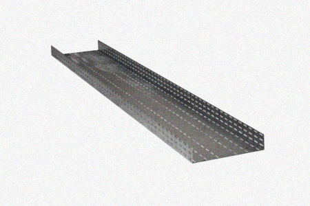 Лоток глухой ЛМГ 300х80х3000 УТ1,5, оцинкованный лист, S1,2