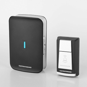 Звонок беспроводной 36M черный IP44 (a044638) Elektrostandard