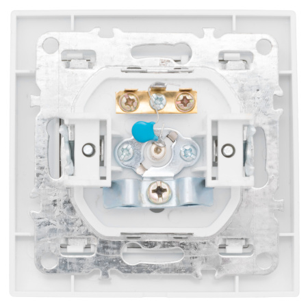 Минск Розетка TV 1-местная СП бел, 75Ом 5-862МГц EKF