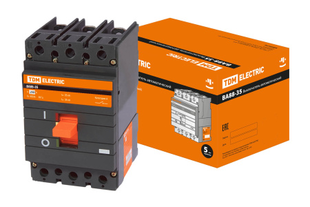 Выключатель автоматический ВА МОД ВА88-35 3П 250А 35кА TDM
