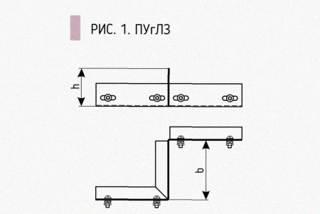 Соединитель-переходник замковый ПУгЛЗ 25х100 УХЛ1, оцинкованный лист, S1,5