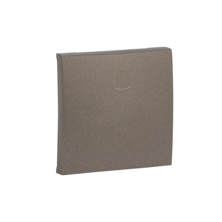 Валенсия Лицевая панель кнопки звонка 10А графит EKF