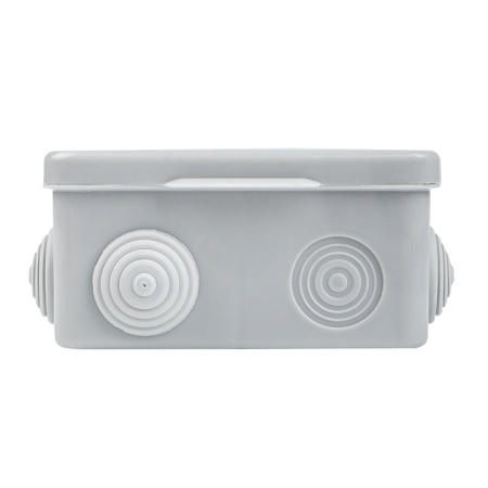 Коробка распределительная КМР-030-014 с крышкой наружная (100х100х55), 8 мембранных вводов IP54 розничный стикер PROxima EKF