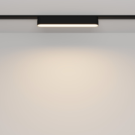 Трековый светильник LED 12Вт Черный IP20 Magnetic track system Radity TR080-1-12W3K-B Technical Maytoni