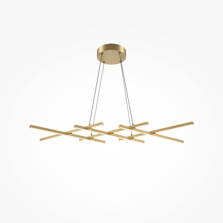 Подвесной светильник LED 40Вт Латунь IP20 Halo MOD244PL-L50BSK Maytoni