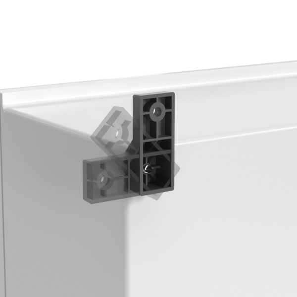 Комплект настенного крепления для цельного навесного шкафа из фибергласа DKC Комплект настенного крепления для цельного навесного шкафа из фибергласа DKC