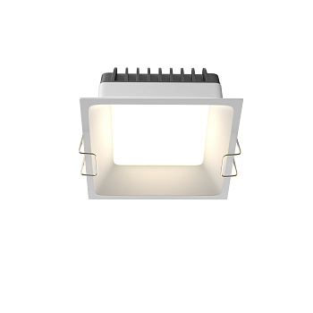 Встраиваемый светильник LED 12Вт Белый IP44 Downlight DL056-12W3-4-6K-W Technical Maytoni