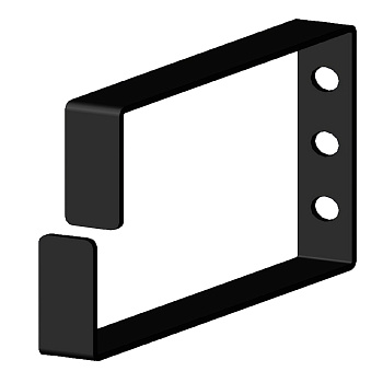 Кабельное кольцо металлическое 60 х 90 мм, серое DKC