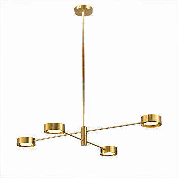 Светильник потолочный Латунь/Латунь LED 4*5Вт 3000К SL6504.302.04 ST LUCE