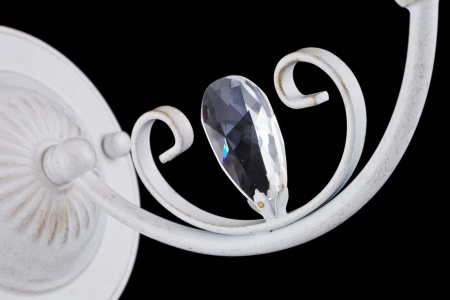 Люстра 8*E14 40Вт Белый IP20 Bianchi FR2307-PL-08-WG Freya