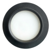 Светильник потолочный встраиваемый, 15W 230V GX53, IP44, черный, круг, без лампы, DL504 Feron