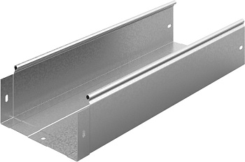 Металлический лоток неперфорированный 200х100х3000, толщ. 1,0 мм, Сендзимир цинк Ostec