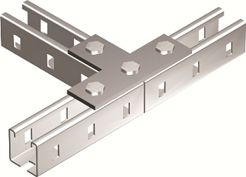 Пластина соединительная Т-обр., горячеоцинкованная DKC