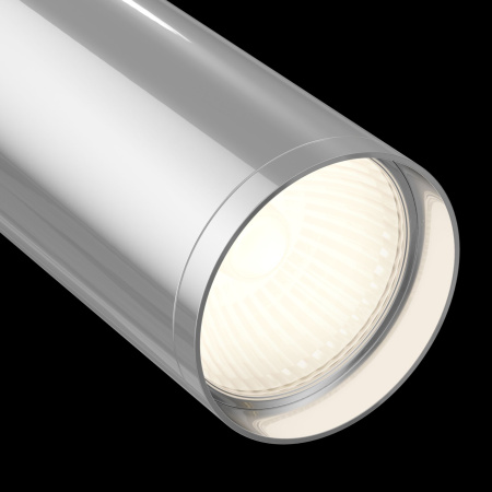 Светильник трековый 1*GU10 10Вт Белый и Хром IP20 Focus S TR020-1-GU10-WCH Technical