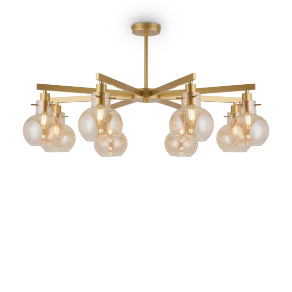 Люстра 8*E14 60Вт Золото IP20 Circle FR5183PL-08G Freya