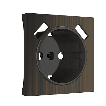 Накладка для USB розетки (бронзовый) Werkel