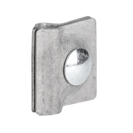 Зажим прута универсальный (пластина 45х45мм) HZ PROxima EKF