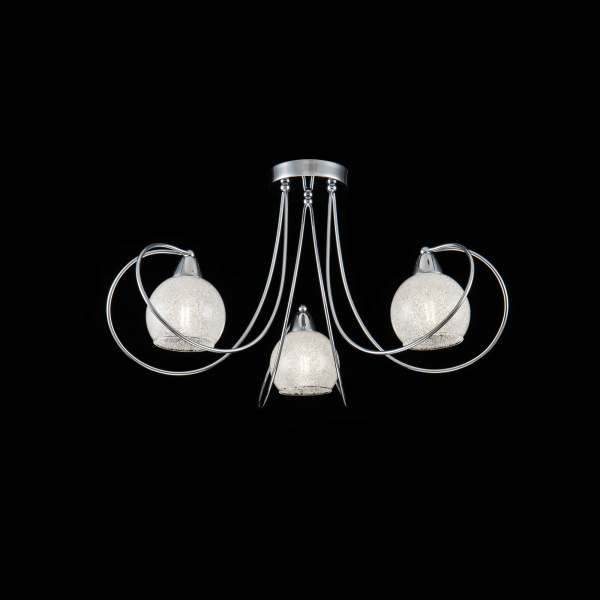 Потолочный светильник 3*E14 40Вт Хром IP20 Dana FR5023CL-03CH Freya