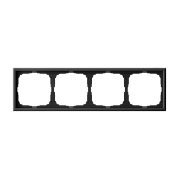 ARTGALLERY 4-постовая РАМКА, универсальная, КАРБОН Systeme Electric