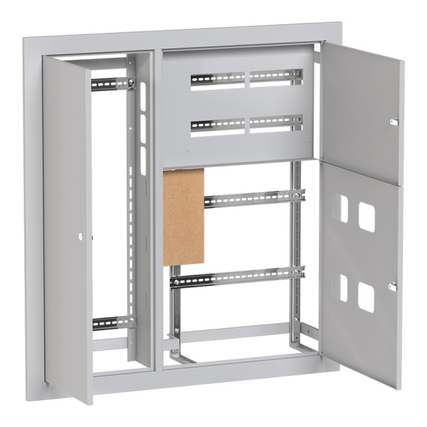 Щит этажный 4 кв, слаботочка слева (1000х950х150) PROxima EKF