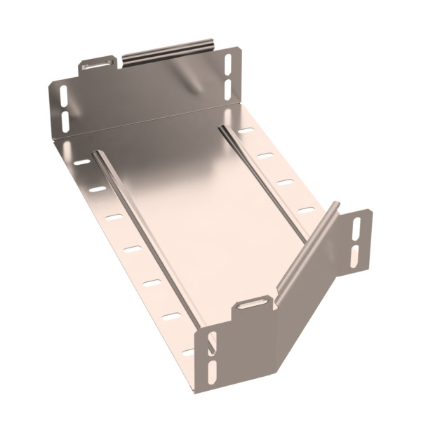 Переходник левый Стандарт INOX (AISI 409) 400х300х80 Промрукав