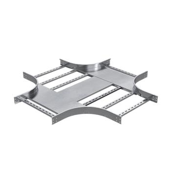 Х-образный ответвитель 100х450, R600, 1,5 мм, AISI 304 DKC