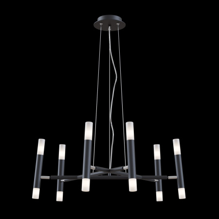 Подвесной светильник 12*G9 25Вт Черный IP20 Vigo MOD031PL-12B Technical