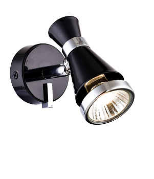 Светильник спот 1*GU10 50Вт IP20 Chance - Black SP007-CW-01-B Maytoni