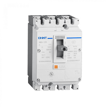 Выключатель автоматический NM8NDC-125B TM 3П 50А 25кА с рег. термомаг. расцепителем CHINT