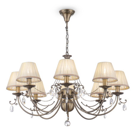 Люстра 8*E14 40Вт Бронза IP20 Soffia RC093-PL-08-R Maytoni