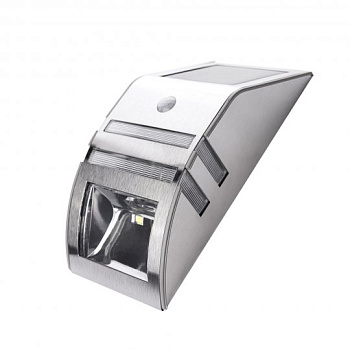 Св-к садовый на солн.батарее с датч. движ. 2LED Белый свет. IP44 USL-F-164/MT170 Uniel