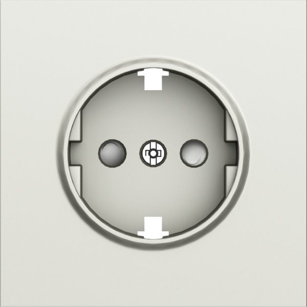 Donel S08 шампань накладка для розетки Schuko с заземлением, со шторками 16A 250 В~,серия DB