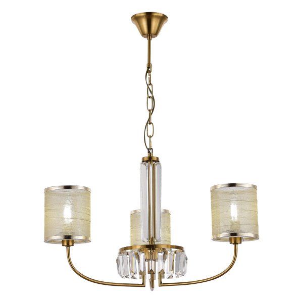 Люстра подвесная Латунь/Шампань E14 3*40Вт SLE1119-303-03 EVOLUCE