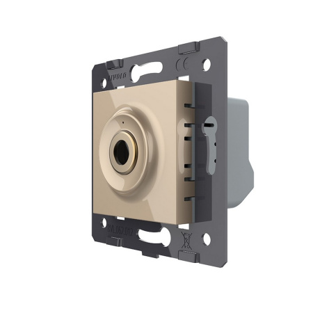 Бесконтактный выключатель, сухой контакт, цвет золотой (механизм) Livolo