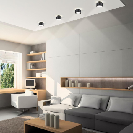 Св-к накл.IP20 LED 18W вниз/6W вверх 85-265V 4000K ORO черный NOVOTECH