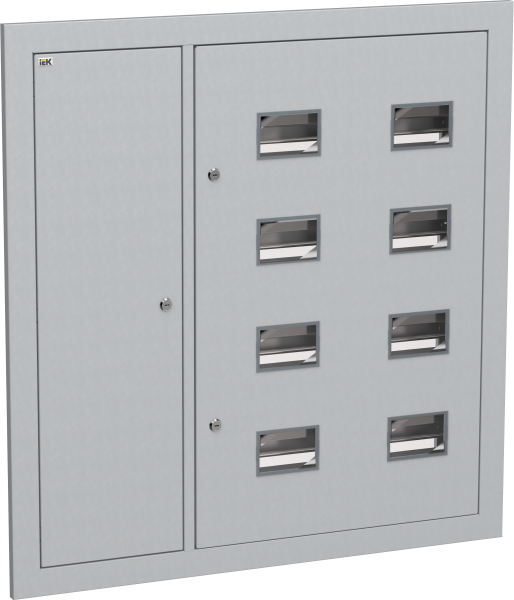 Корпус металлический ЩЭ-8-Э 36 IP31 (слаботочный отсек слева) LIGHT IEK