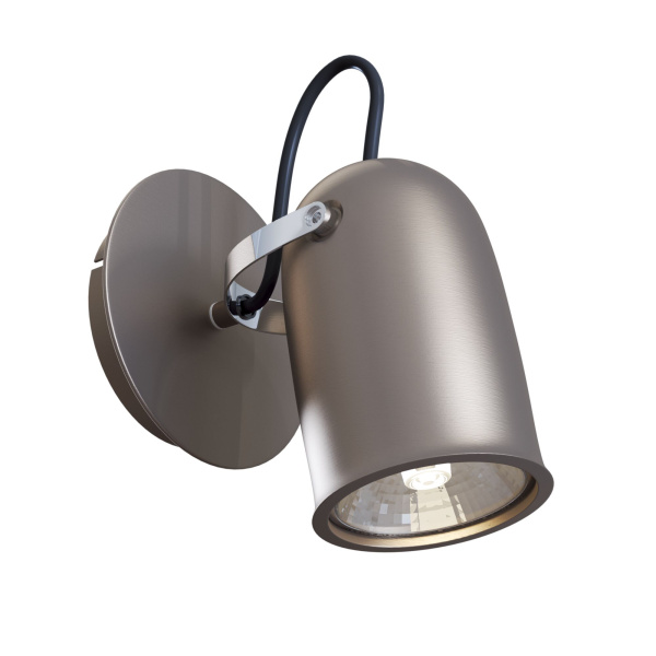 Светильник спот 1*GU10 50Вт Никель IP20 Alcor SP311-CW-01-N Technical