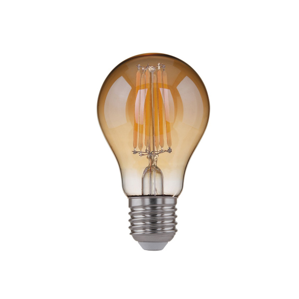 Филаментная светодиодная лампа А60 (тонированная) E27 12Вт 3300К (a048345) Elektrostandard Филаментная светодиодная лампа А60 (тонированная) E27 12Вт 3300К (a048345) Elektrostandard